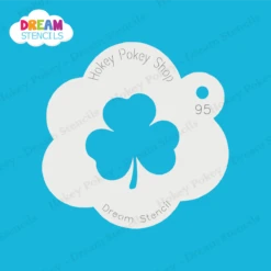 Three-Leaf Clover (Shamrock) - Dream Stencil - 95