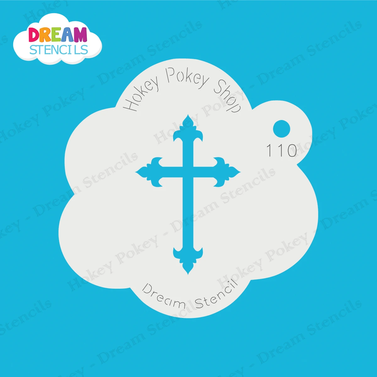 Cross - Dream Stencil - 110 1 Cross - Dream Stencil - 110
