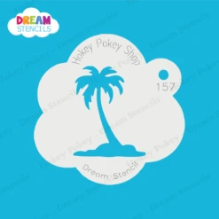 Single Palm Tree - Dream Stencil - 157