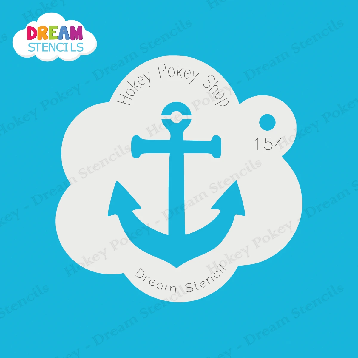 Anchor #1 - Dream Stencil - 154 1 Anchor #1 - Dream Stencil - 154