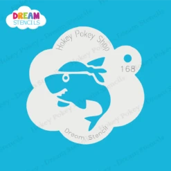 Pirate Shark - Dream Stencil - 168