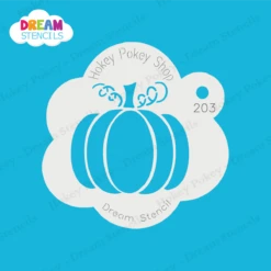 Pumpkin With Vines - Dream Stencil - 203