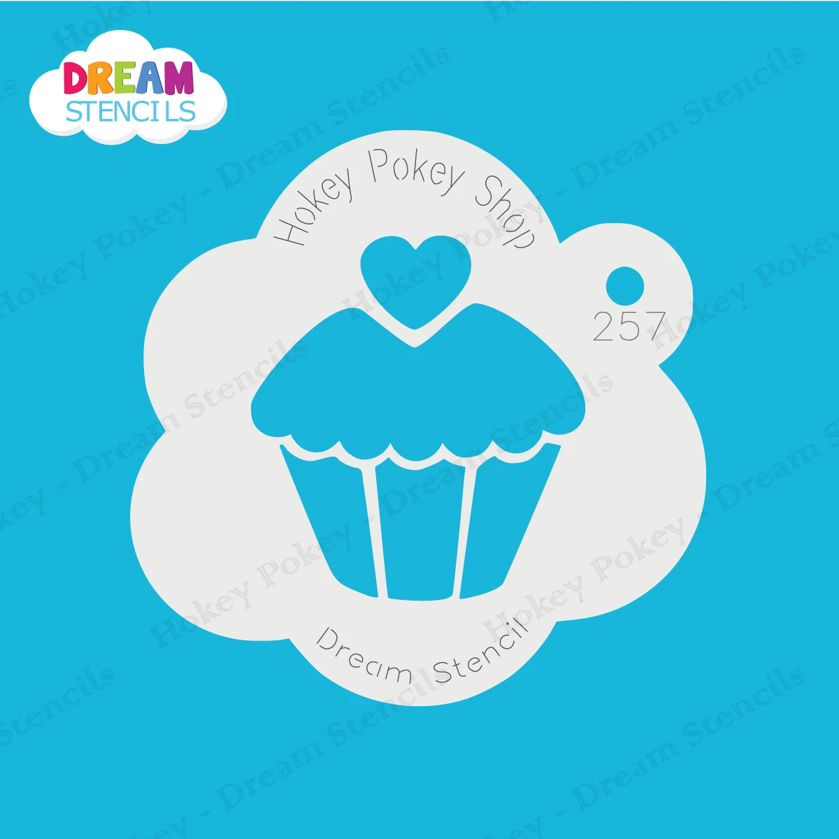 Cupcake - Dream Stencil - 257 1 Cupcake - Dream Stencil - 257