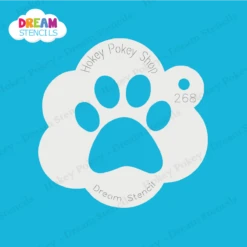 Paw Print - Dream Stencil - 268