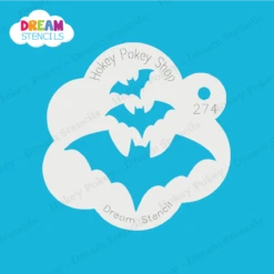 Cascading Bats - Dream Stencil - 274 6 Cascading Bats - Dream Stencil - 274 -Painted Mold Supplies Store 0018829 cascading bats dream stencil 274