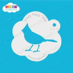 Bird Cardinal - Dream Stencil - 280