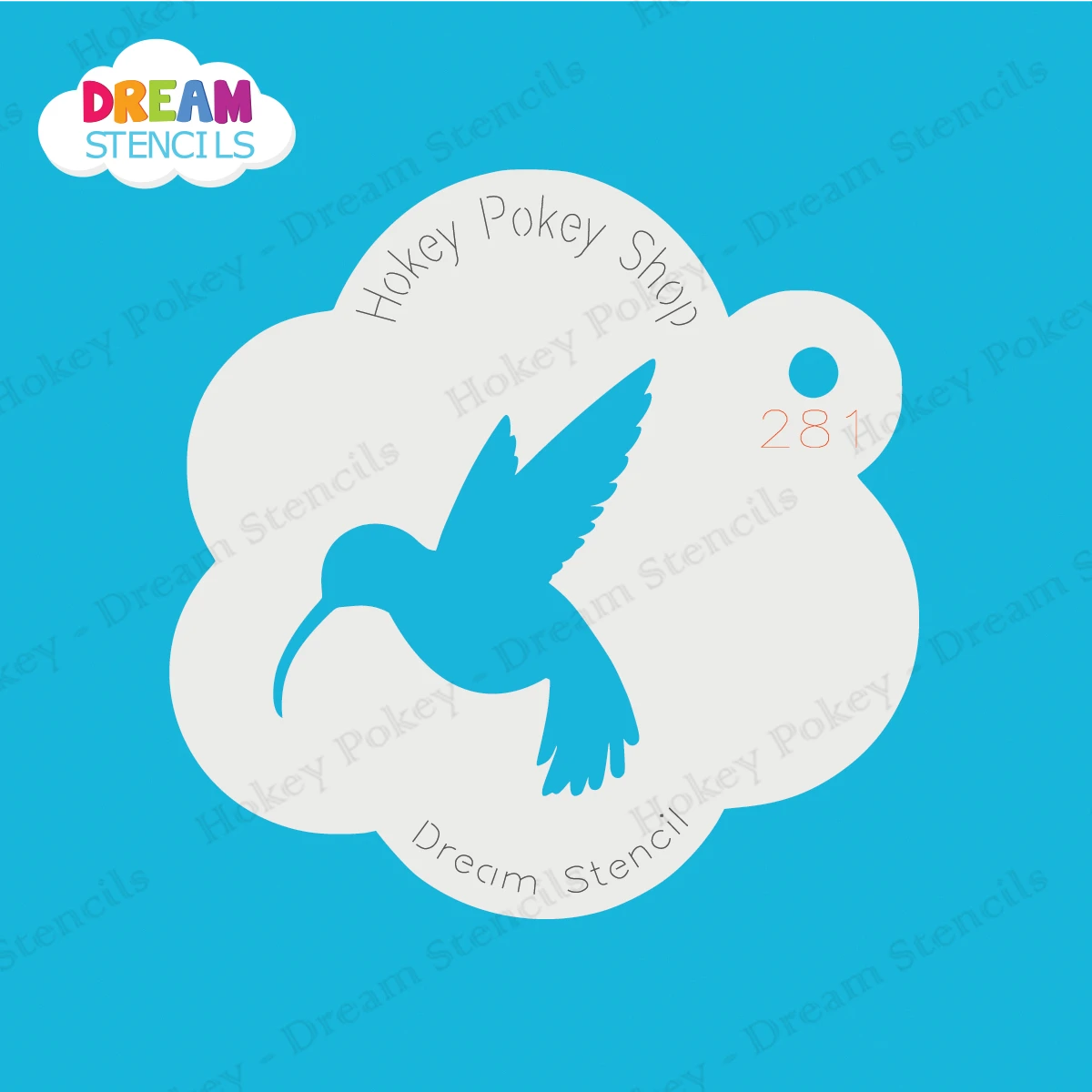 Hummingbird - Dream Stencil - 281 1 Hummingbird - Dream Stencil - 281