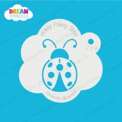 Lady Bug Dream Stencil - 291 -Painted Mold Supplies Store 0018972 lady bug dream stencil 291
