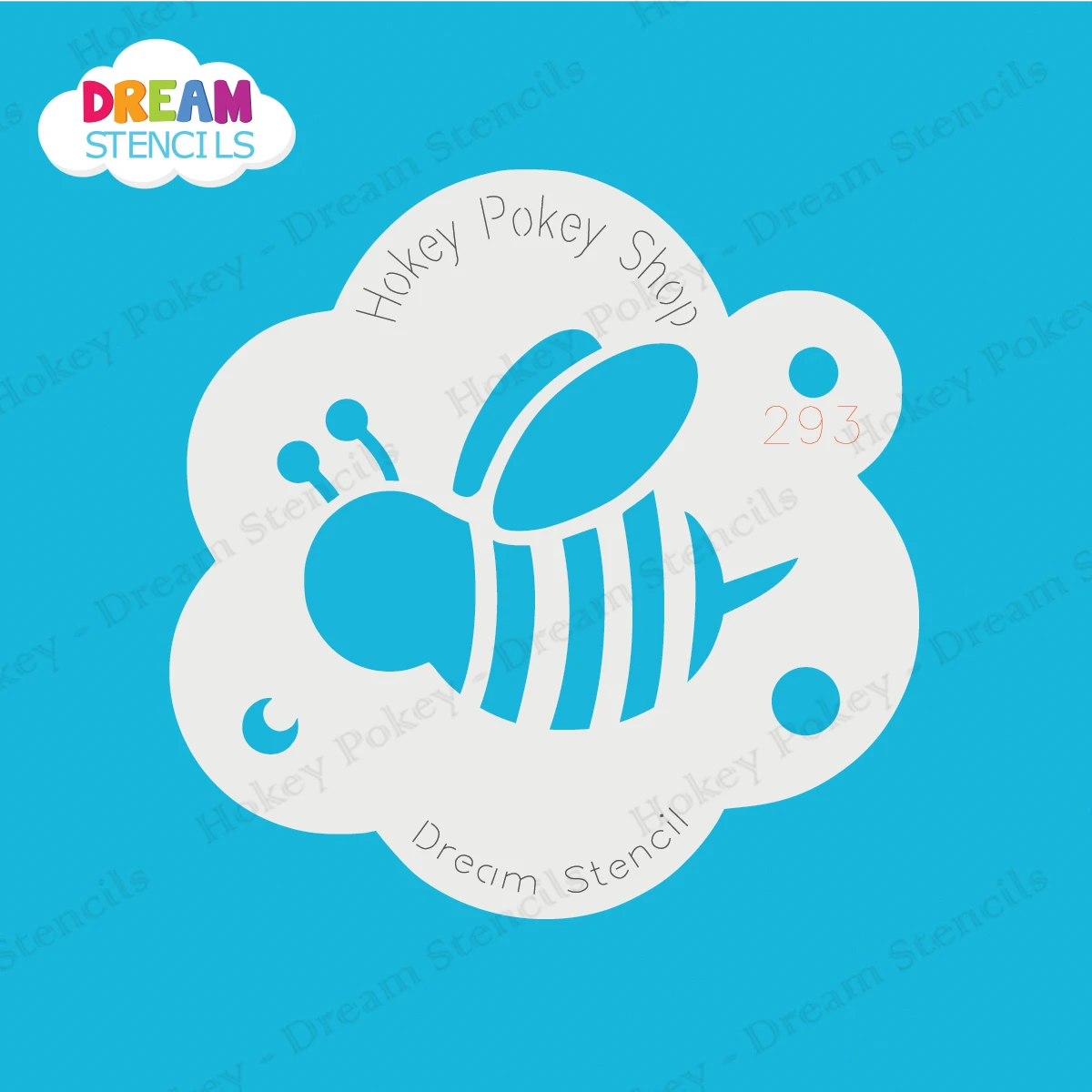 Bumble Bee Dream Stencil - 293 1 Bumble Bee Dream Stencil - 293