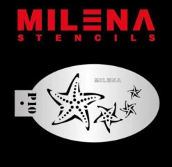 Milena Stencils - Starfishes - Stencil P10