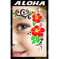 Aloha Stencil Eyes Profile - SOBA