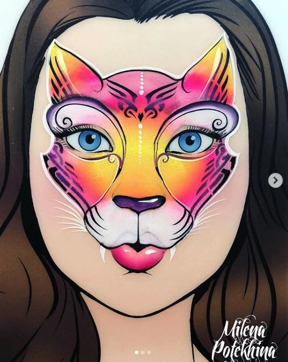 Milena Stencils - Tribal Wings - Stencil O6 3 Milena Stencils - Tribal Wings - Stencil O6 - Image 3