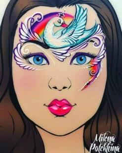 Milena Stencils - Wings - Stencil O9 5 Milena Stencils - Wings - Stencil O9 -Painted Mold Supplies Store 0020199 milena stencils wings stencil o9