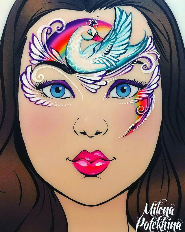 Milena Stencils - Wings - Stencil O9 3 Milena Stencils - Wings - Stencil O9 - Image 3