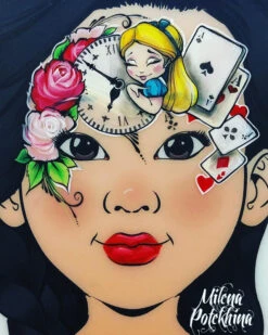 Milena Stencils - Ace Of Spades - Stencil P4 -Painted Mold Supplies Store 0020218 milena stencils ace of spades stencil p4