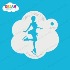 Figure Skater - Dream Stencil - 328