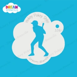 Baseball Player - 2 - Dream Stencil - 339