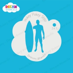 Surfer - 2 - Dream Stencil - 347