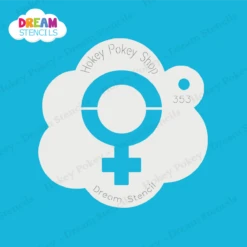 Female Symbol - Dream Stencil - 353