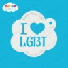I Love LGBT - Dream Stencil - 361