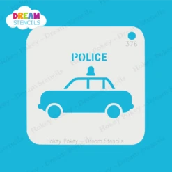 Police Car - Dream Stencil - 376