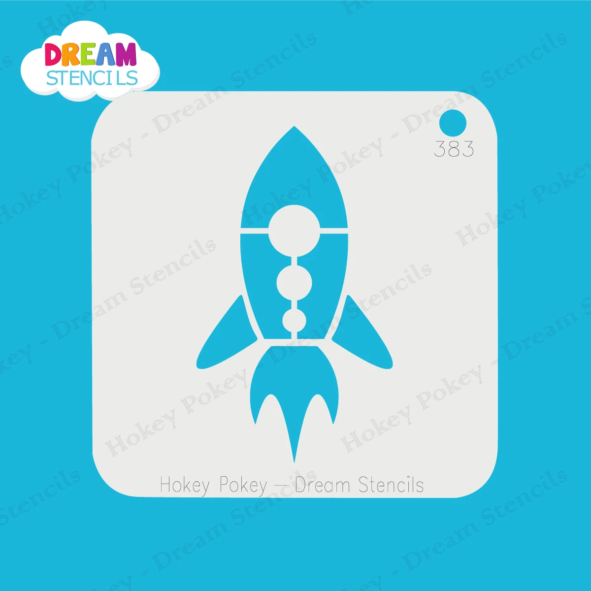 Rocket Ship - Dream Stencil - 383 1 Rocket Ship - Dream Stencil - 383