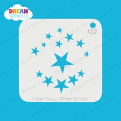 Assorted Stars- Dream Stencil - 122