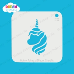 Unicorn Head - Dream Stencil - 20