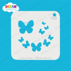 Assorted Butterflies - Dream Stencil - 123