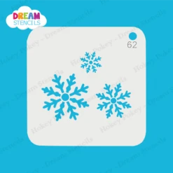 Snowflake Cluster - Dream Stencil - 62