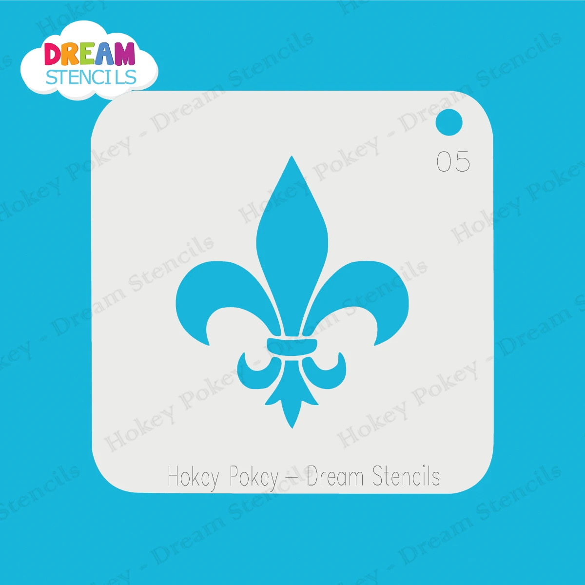 Fleur De Lis Symbol - Dream Stencil - 05 1 Fleur De Lis Symbol - Dream Stencil - 05