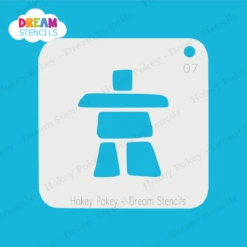 Inukshuk #1 - Dream Stencil - 07 6 Inukshuk #1 - Dream Stencil - 07 -Painted Mold Supplies Store 0024449 inukshuk 1 dream stencil 07