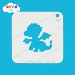 Baby Dragon - Dream Stencil - 19 8 Baby Dragon - Dream Stencil - 19 -Painted Mold Supplies Store 0024466 baby dragon dream stencil 19