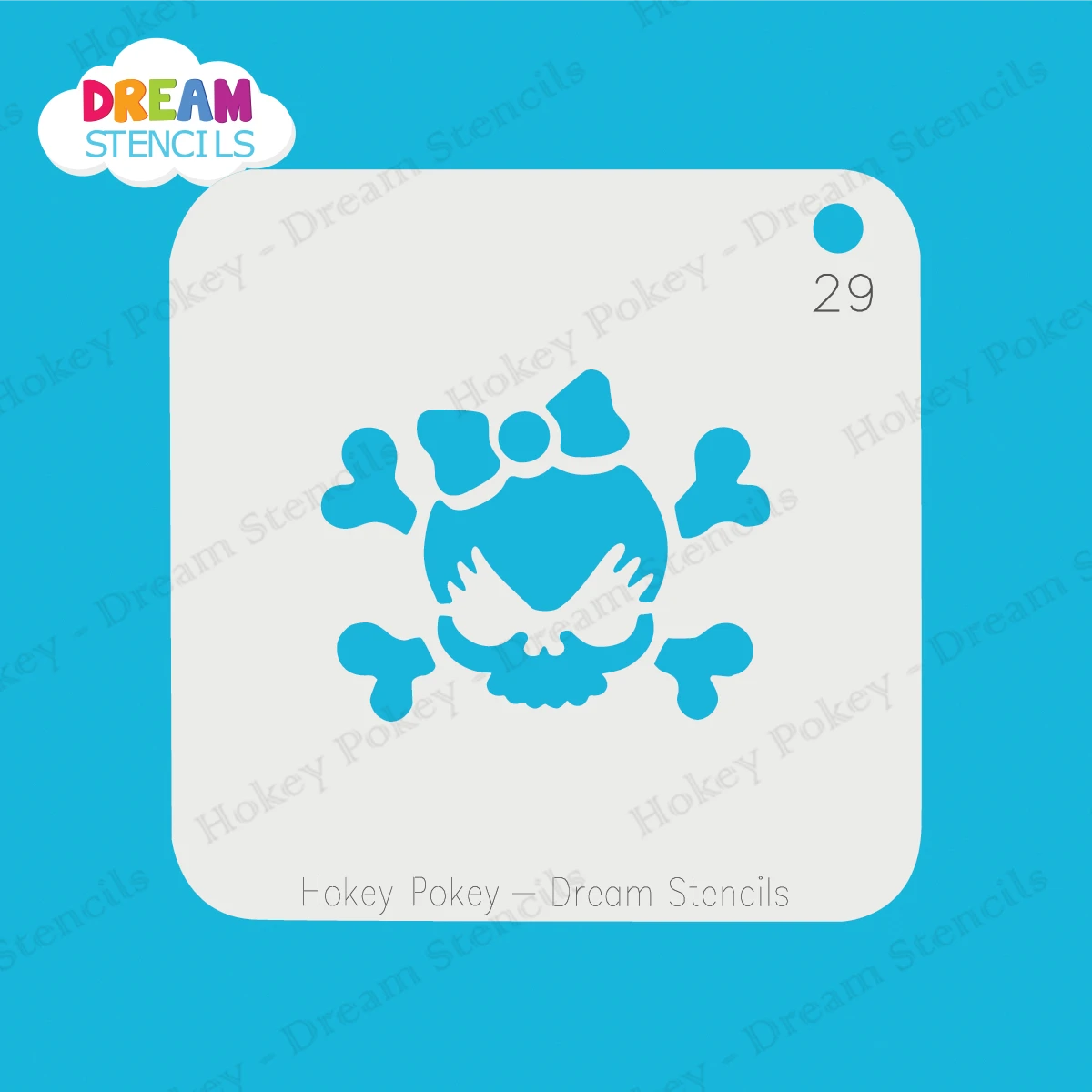 Cute Skull - Dream Stencil - 29 3 Cute Skull - Dream Stencil - 29 - Image 3