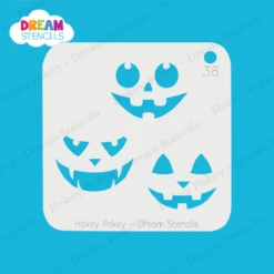 Pumpkin Faces - Dream Stencil - 38