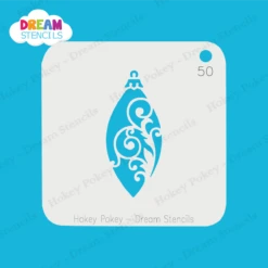 Fancy Ornament - Dream Stencil - 50 -Painted Mold Supplies Store 0024506 fancy ornament dream stencil 50