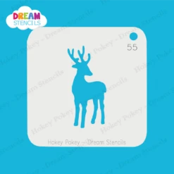 Deer - Dream Stencil - 55 6 Deer - Dream Stencil - 55 -Painted Mold Supplies Store 0024516 deer dream stencil 55