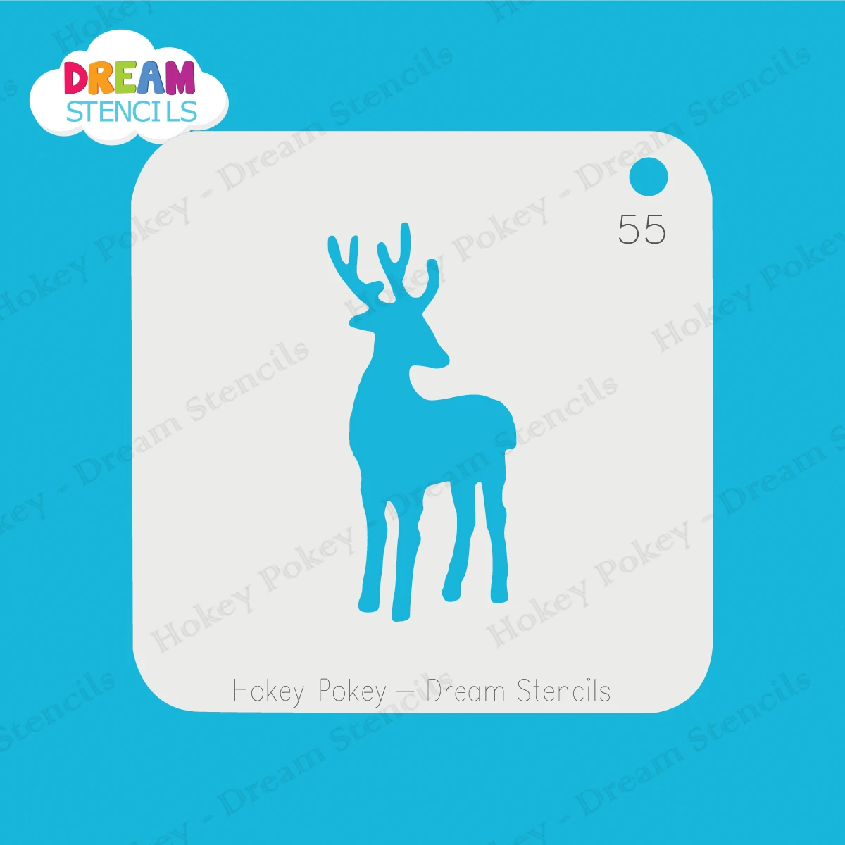Deer - Dream Stencil - 55 3 Deer - Dream Stencil - 55 - Image 3