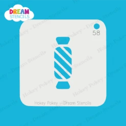 Holiday Cracker - Dream Stencil - 58 -Painted Mold Supplies Store 0024522 holiday cracker dream stencil 58