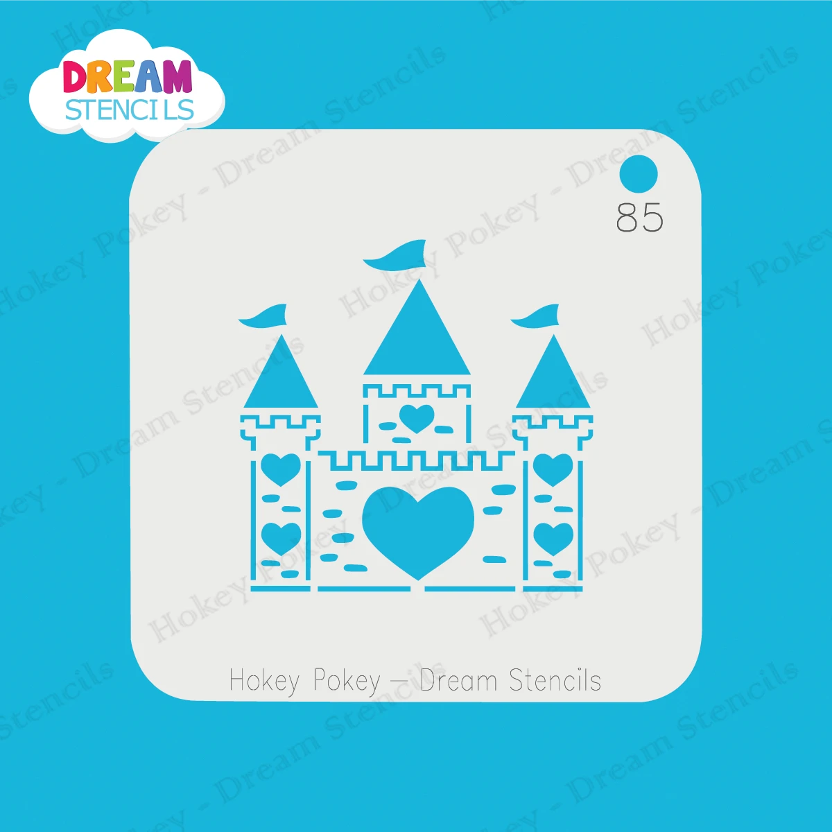 Heart Castle - Dream Stencil - 85 3 Heart Castle - Dream Stencil - 85 - Image 3