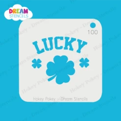 Lucky Four-Leaf Clover - Dream Stencil - 100 7 Lucky Four-Leaf Clover - Dream Stencil - 100 -Painted Mold Supplies Store 0024591 lucky four leaf clover dream stencil 100