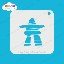 Inukshuk #4 - Dream Stencil - 132 -Painted Mold Supplies Store 0024643 inukshuk 4 dream stencil 132