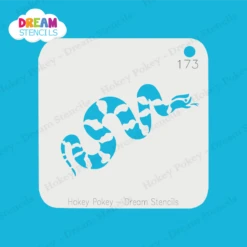 Striped Snake - Dream Stencil - 173 6 Striped Snake - Dream Stencil - 173 -Painted Mold Supplies Store 0024703 striped snake dream stencil 173