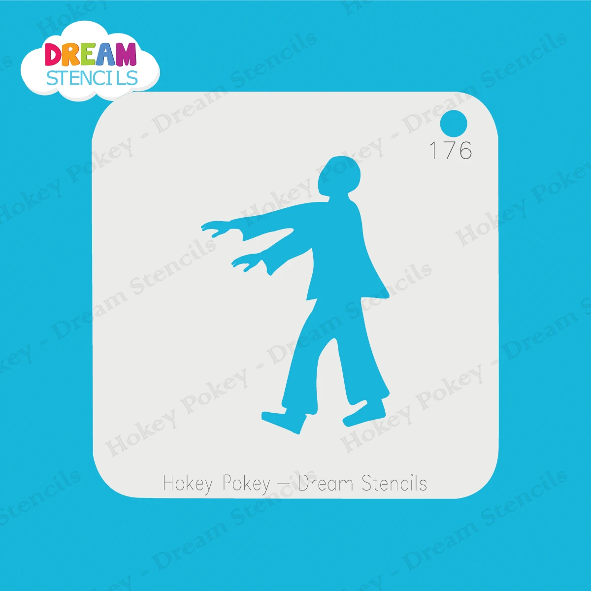 Walking Zombie - Dream Stencil - 176 3 Walking Zombie - Dream Stencil - 176 - Image 3