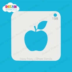 Apple - Dream Stencil - 198 -Painted Mold Supplies Store 0024747 apple dream stencil 198