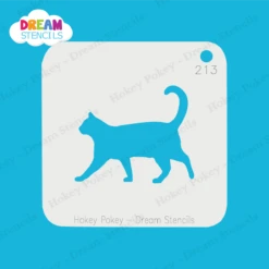 Walking Cat - Dream Stencil - 213 -Painted Mold Supplies Store 0024778 walking cat dream stencil 213
