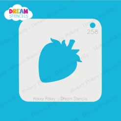 Strawberry - Dream Stencil - 258 -Painted Mold Supplies Store 0024877 strawberry dream stencil 258