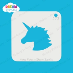 Unicorn - Dream Stencil - 273 -Painted Mold Supplies Store 0024903 unicorn dream stencil 273