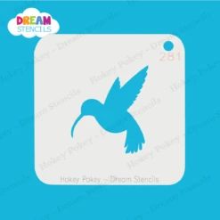 Hummingbird - Dream Stencil - 281 6 Hummingbird - Dream Stencil - 281 -Painted Mold Supplies Store 0024919 hummingbird dream stencil 281