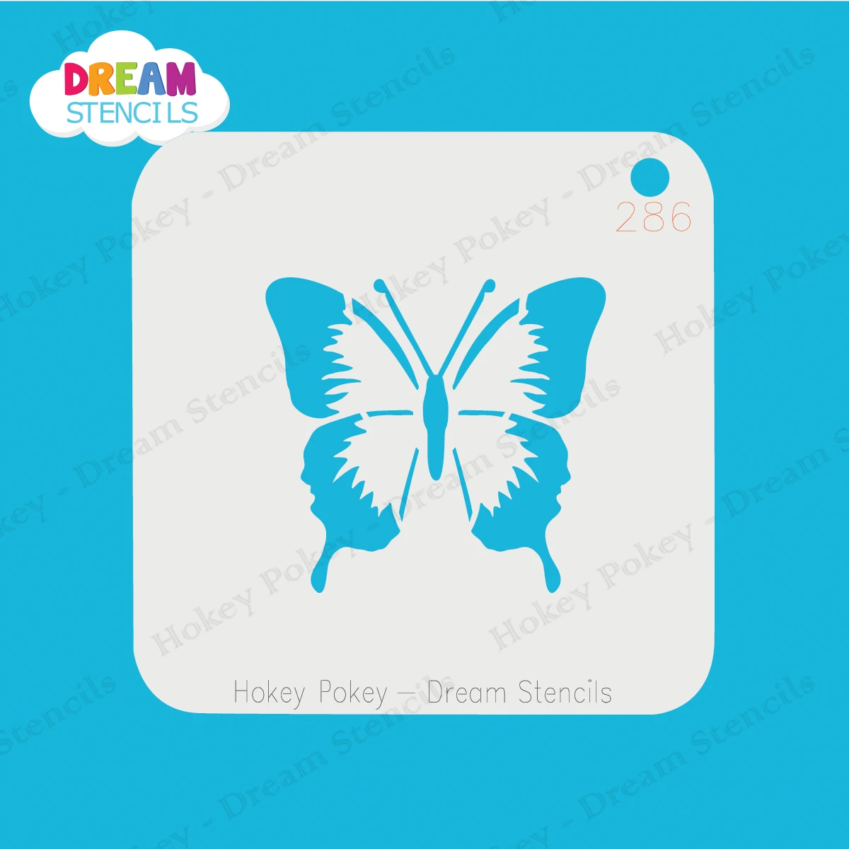 Longtail Butterfly Dream Stencil - 286 1 Longtail Butterfly Dream Stencil - 286